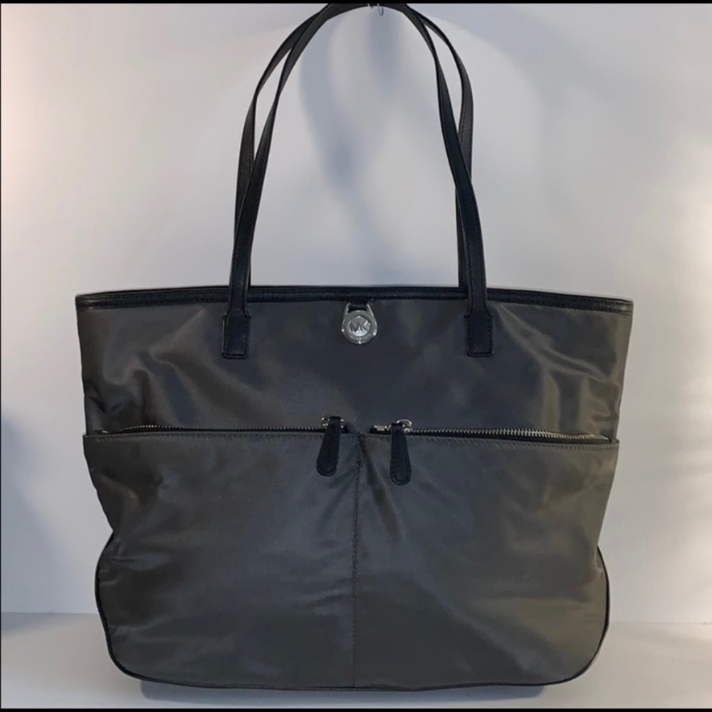 Michael Kors Nylon Gray Tote